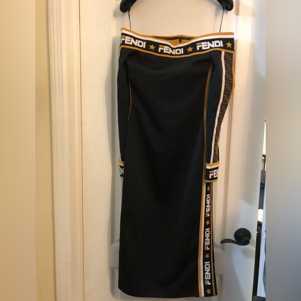 FENDI LOGO MANIA DRESS